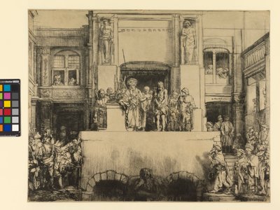 Christ Presented to the People, 1655 by Rembrandt van Rijn